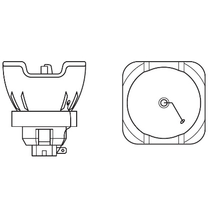 SIRIUS HRI 470 W S 7500k OSRAM 1500 ore
