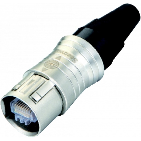 3 X Connettori RJ45 Cat 8 Metallici Schermati - Tool-Free Per Reti 40 Gbit/s - Compatibili Cat5/6/7