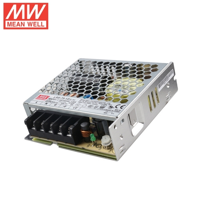 ALIMENTATORE a tensione costante 75W 12V DC 6A