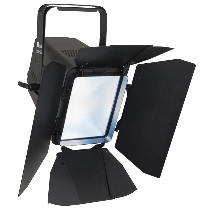 Illuminatore negozi Flood led 80W bianco caldo e freddo 95-105° nero