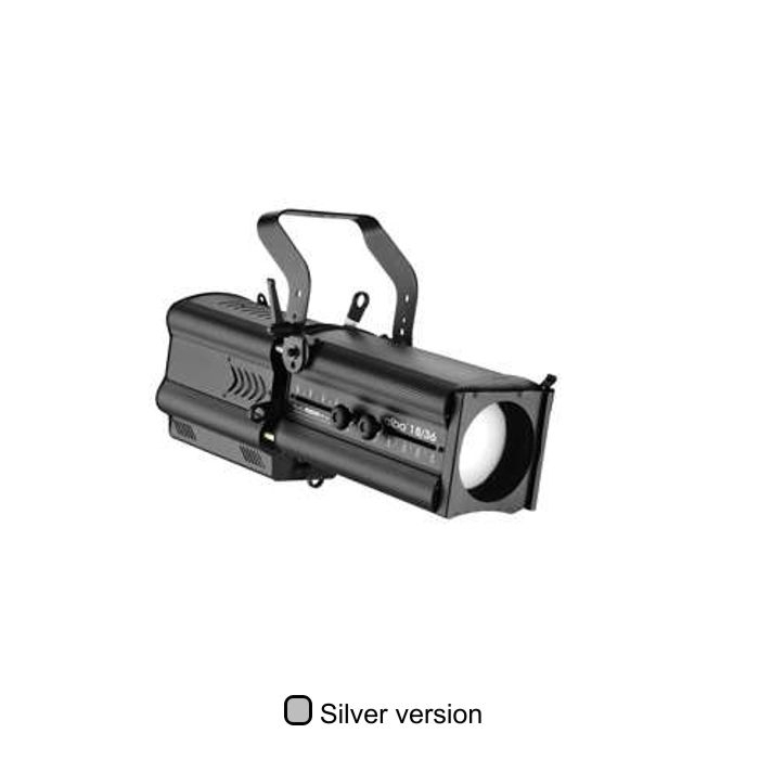 Sagomatore teatrale Alba LED 18/36 230W RGBW dmx512 + RDM argento