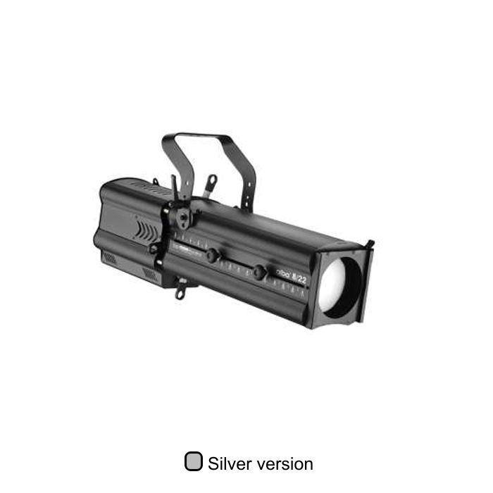 Sagomatore teatrale Alba LED 8/22 230W 3200K dmx512 + RDM argento