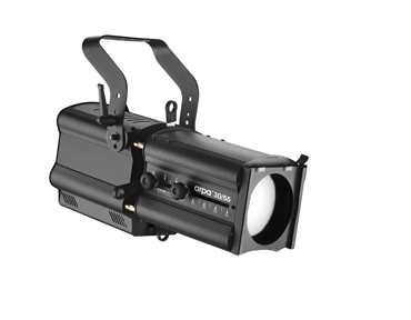 Sagomatore teatrale Arpa LED 30/55 150W 3200K dmx512 nero