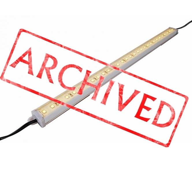 Barra a LED 3000 K 30cm 4,5 W 30 LED IP55 24 VDC