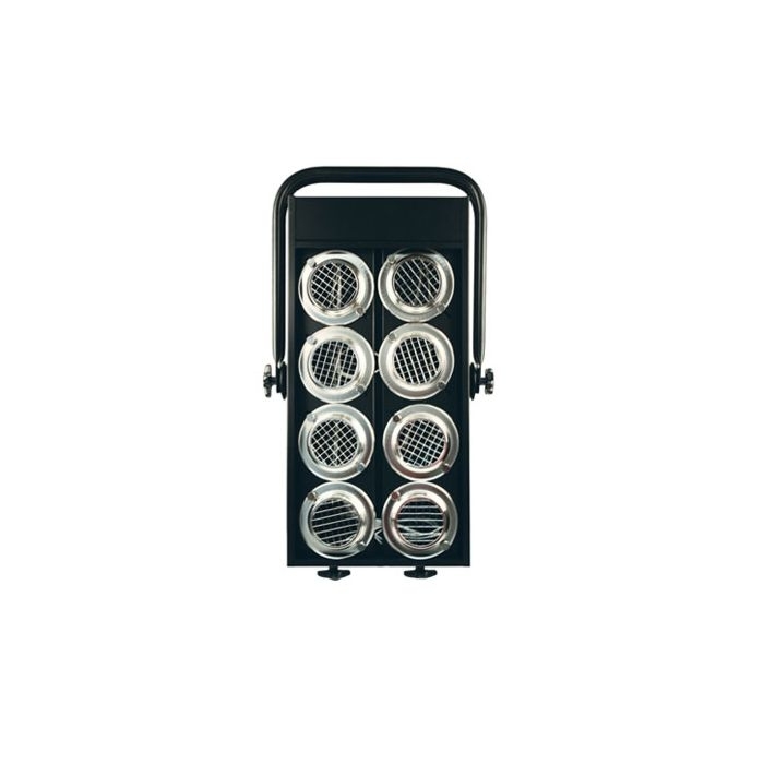 STAGE BLINDER BLACK 8 LAMP PAR 36