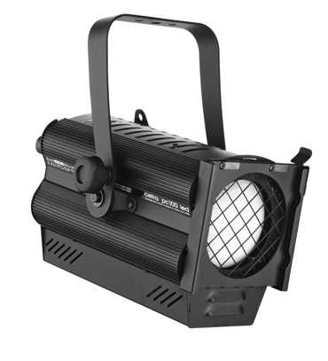 Faro teatrale PC Cetra LED 100W 3200K dmx nero