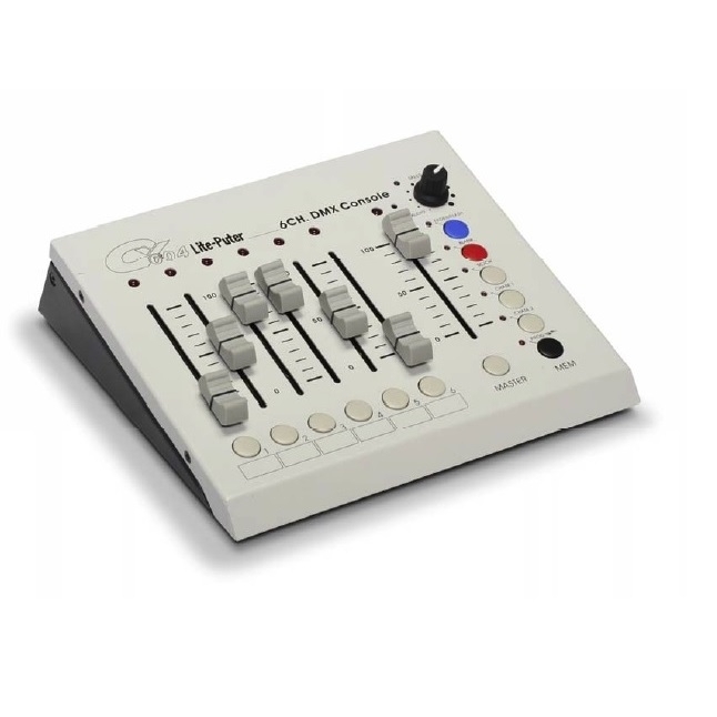 Controller DMX  6 canali CX-604 Lite-Puter