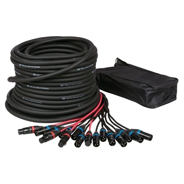 D961730 ciabatta audio 12/4 COBRAX con cavo frusta 30m