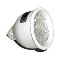 DICROICA LED MR16 GU5,3 12V DC 42 LED BIANCO 90°