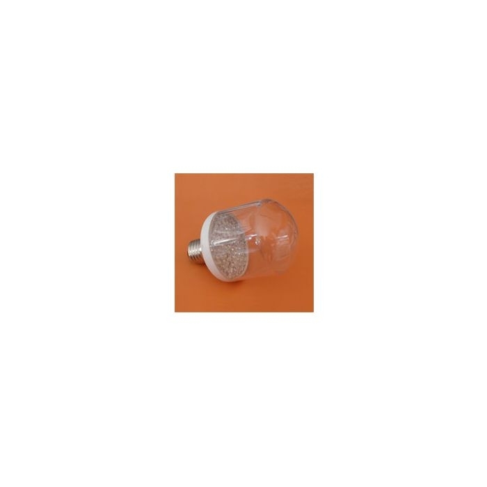 DICROICA LED E27-D 12V DC 90 LED BIANCO CALDO
