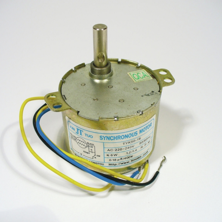 MOTORE 230V 1,2rpm 50-60Hz 6W per MD-3010