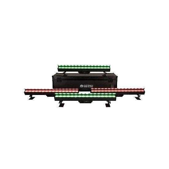 Kit 4x ElectraPix Bar 16 RGBAL+UV con Flight Case