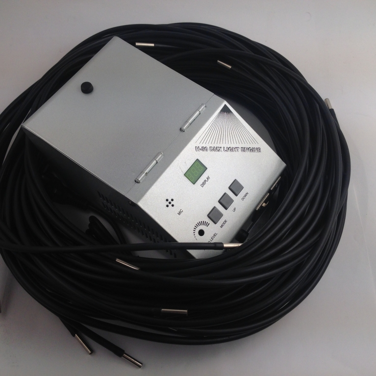 KIT FIBRE OTTICHE A LAMPADA Ø 5MM 32 FIBRE