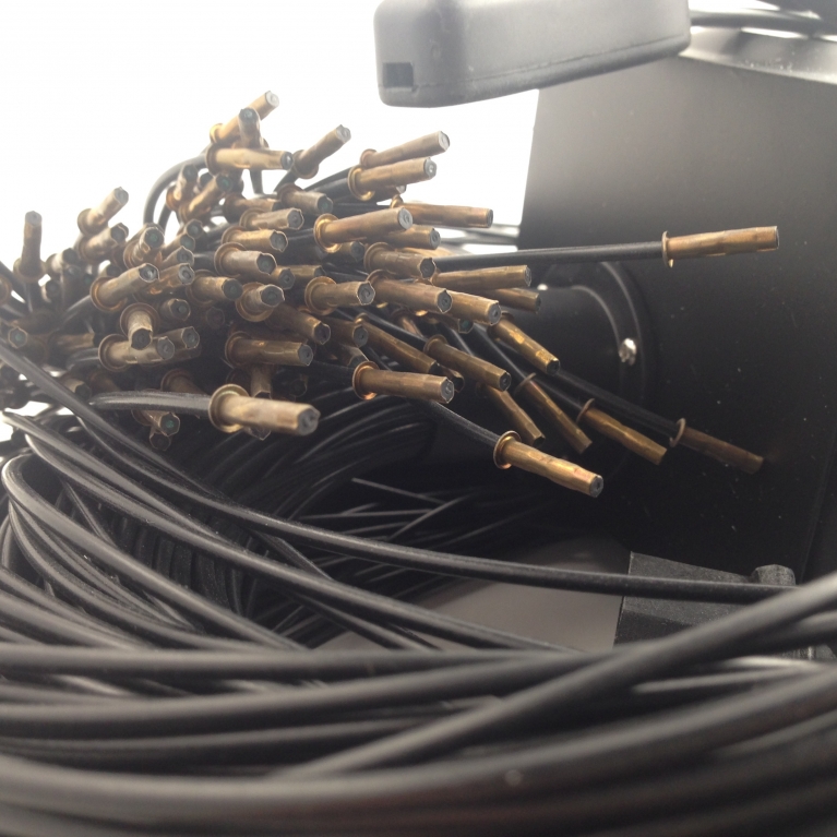 KIT FIBRE OTTICHE A LAMPADA CON RUOTA COLORE Ø 1 mm 120 FIBRE 2 mt