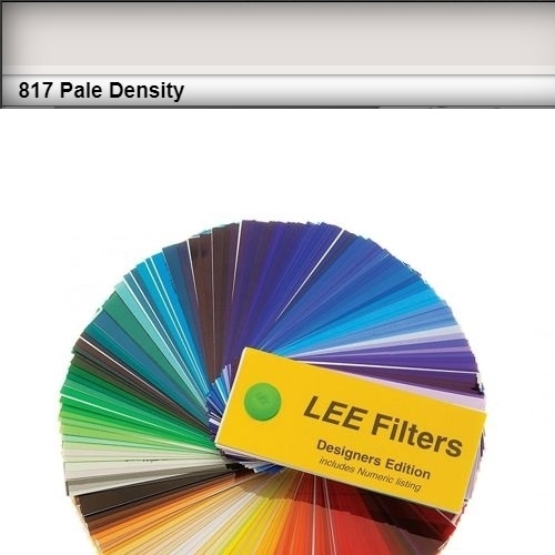 FOGLIO GELATINA ZIRCON LEE LED #817# PALE DENSITY 61cm X 61cm