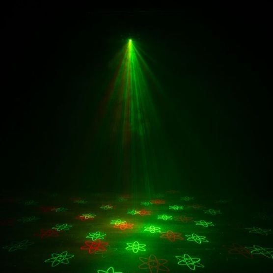 Proiettore led Furious Three FX  3-in-1 Moonflower, Wash e Laser RGB