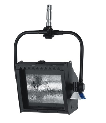 Ribalta alogena televisivo Inno S 1000W pole operated nero