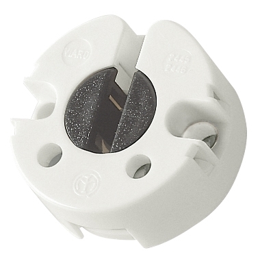 PORTALAMPADA G13 A PASTIGLIA BIANCO