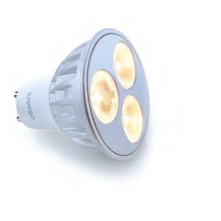 180321 LED GU10 3W 230V 4000K 38° GRIGIO