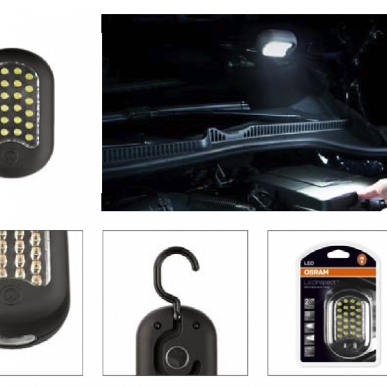 Torcia a led da ispezione compatta a batteria mini 125