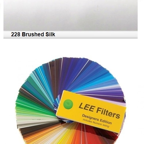 FOGLIO GELATINA LEE FILTERS #228# BRUSHED SILK 0,61MT X 0,53MT