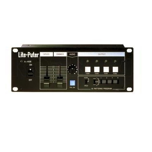 Chaser dimmerabile a 4 canali A-408 Liteputer