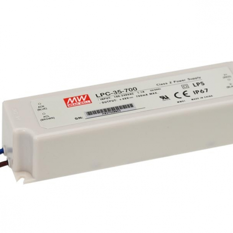 ALIMENTATORE a corrente costante per led 33,6W 700mA 9-48V IP67