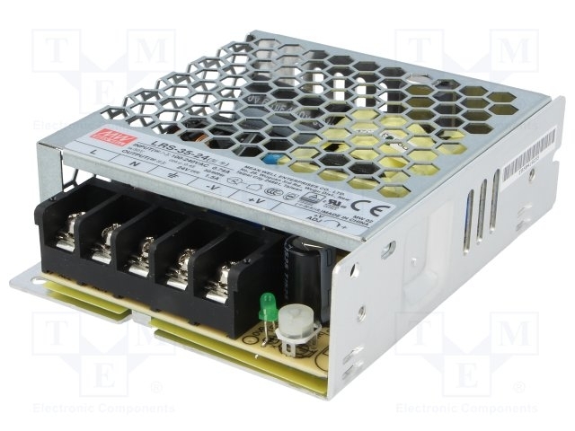 ALIMENTATORE a tensione costante 35W 24V DC 1,5A