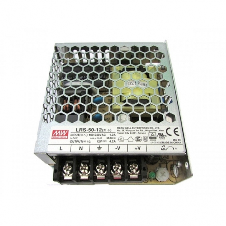ALIMENTATORE a tensione costante 50W 12V DC 4,2A