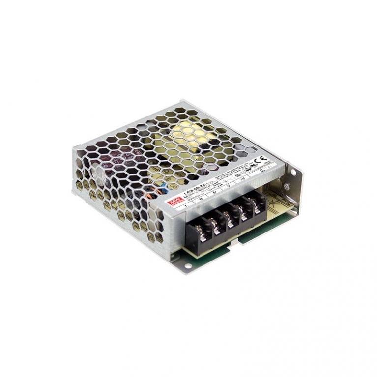 ALIMENTATORE a tensione costante 50W 24V DC 2,2A