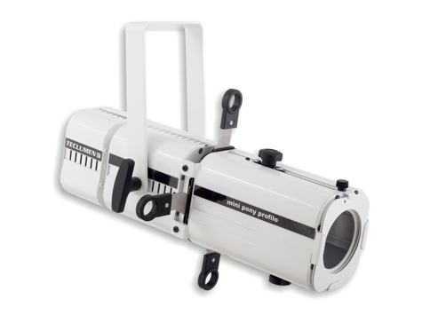 MINI PONY PROFILE BIANCO 20°- 38° 5000°K DMX