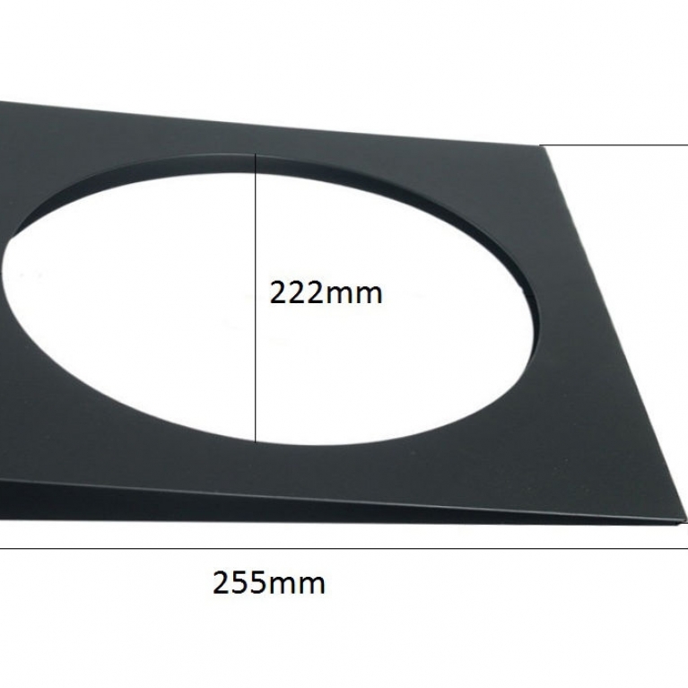 TELAIO PORTA GELATINA FILTRO GEL PAR 64 NERO