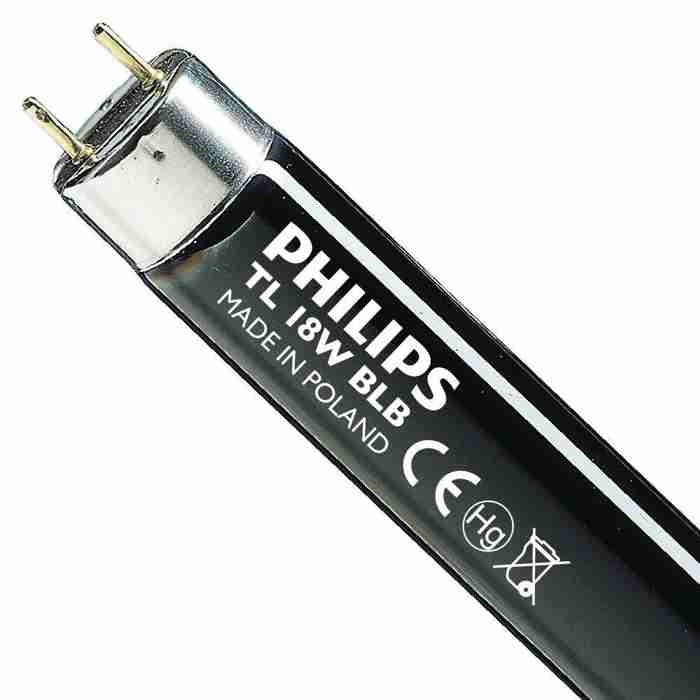 TL-D 18W PHILIPS WOOD blacklight blue UV