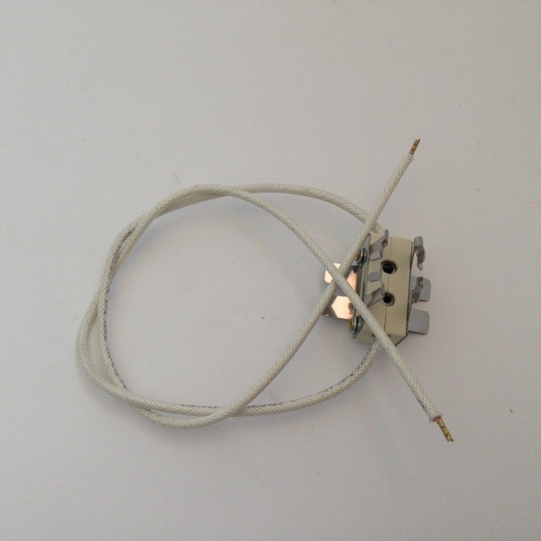 PORTALAMPADA GY9,5 GZ9,5 CAVO CALZA VETRO 30 cm.