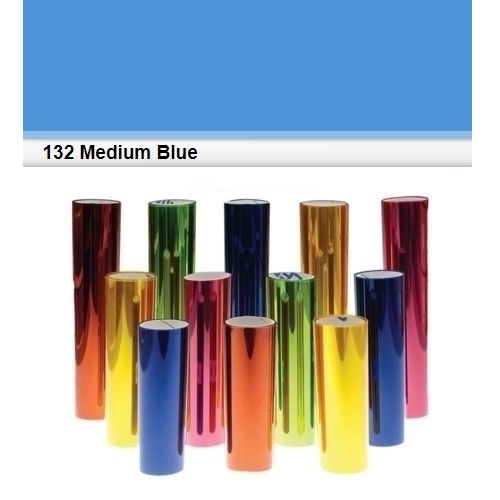 ROTOLO GELATINA LEE FILTERS #132# MEDIUM BLUE 7,62mt.X1,22mt.