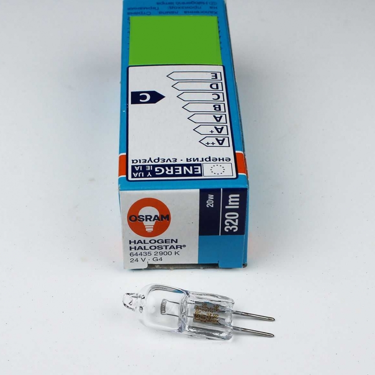 64435 OSRAM LEDVANCE 20W 24V G4 HALOSTAR