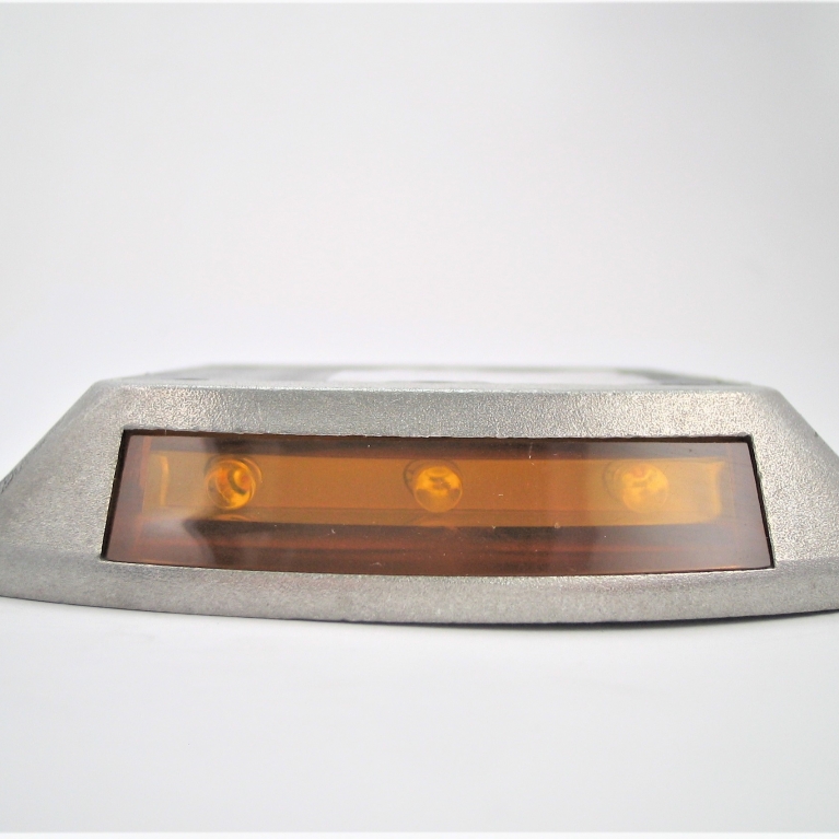Segnapasso New Pavimento singolo led giallo - ON