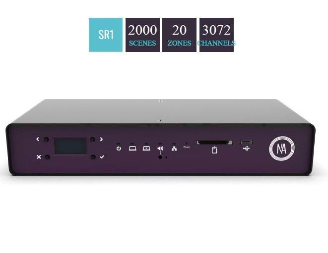 Standalone & player DMX DINA-SR1 6 universi dmx per rack