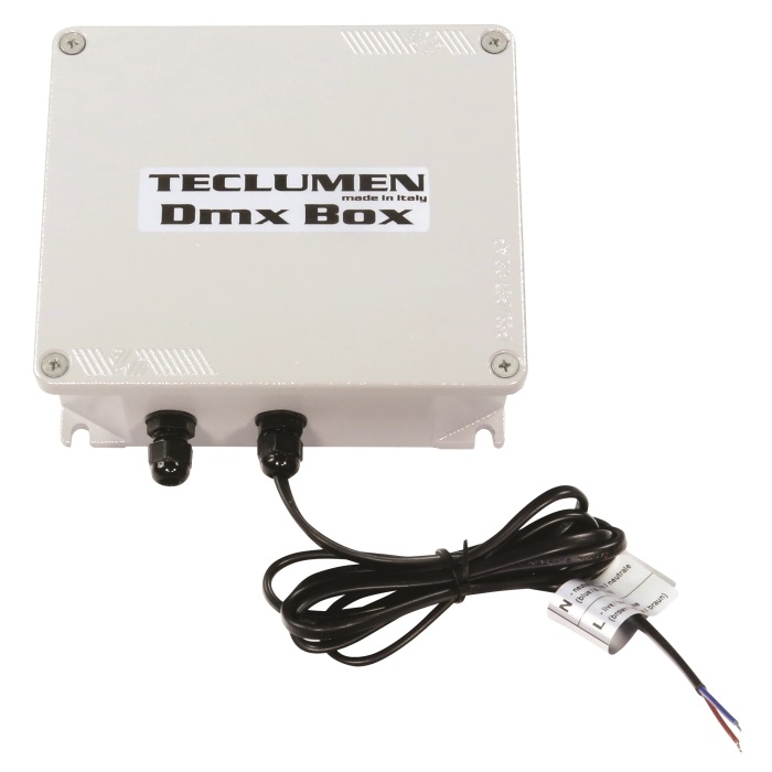 DMX box per proiettori calpestabili RGBW Teclumen