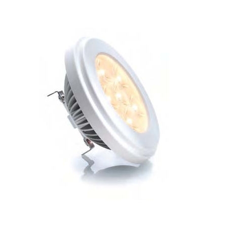 180131 LED AR111 10W 12V DC G53 4000K 40° BIANCA