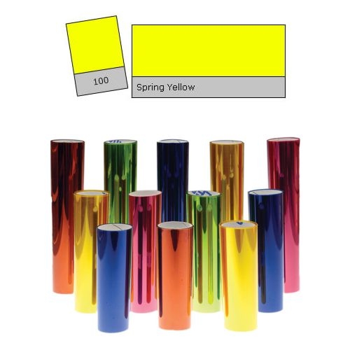 ROTOLO GELATINA LEE FILTERS #100# GIALLO SPRING 7,62mt X1,22mt.