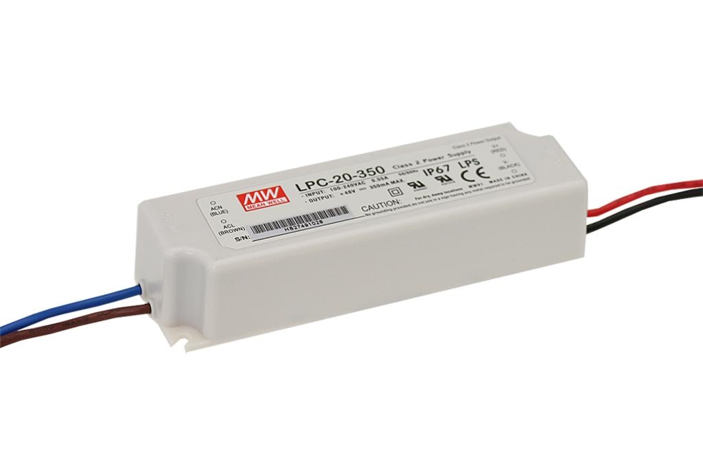 ALIMENTATORE a corrente costante per led 16W 350mA IP67