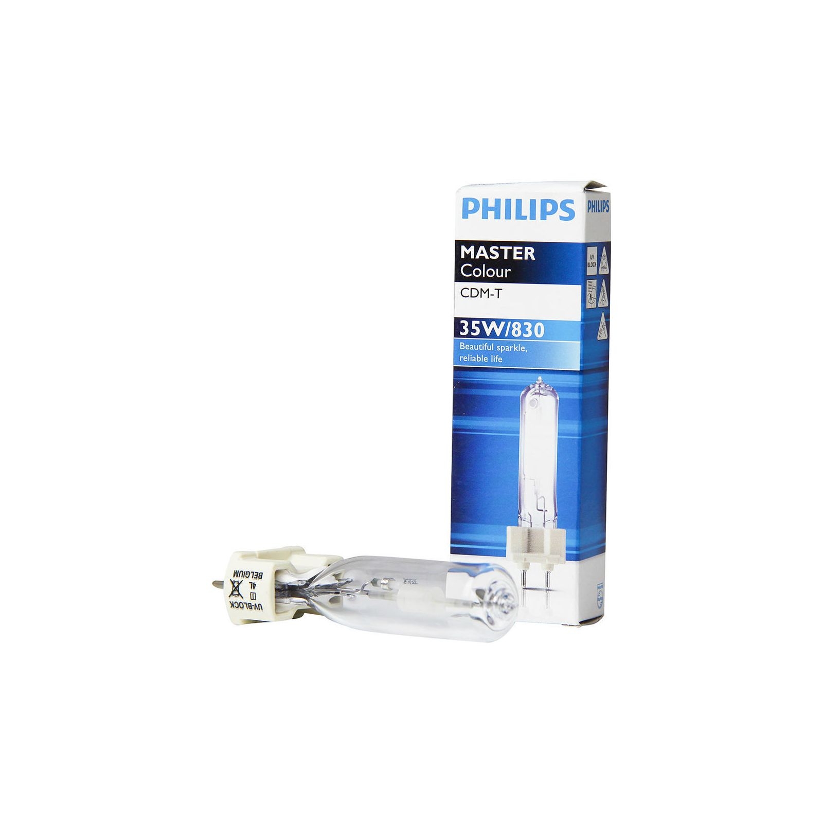 CDM-T 35/830 PHILIPS 35W G12 3000°K 12000ore
