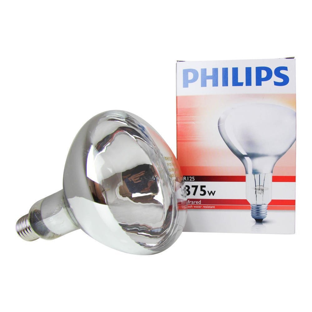 LAMPADA INFRAROSSI IR375CH PHILIPS - 375W 240V E27 R125 CLEAR, Lampada  Speciale e fotografica