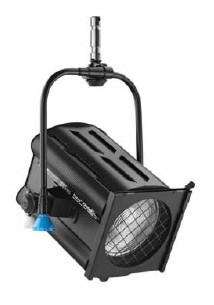 Faro alogeno televisivo TONO pc 2000W plus pole operated nero